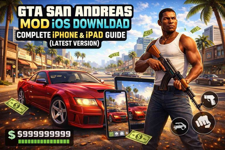 GTA San Andreas iOS download guide for iPhone and iPad gameplay