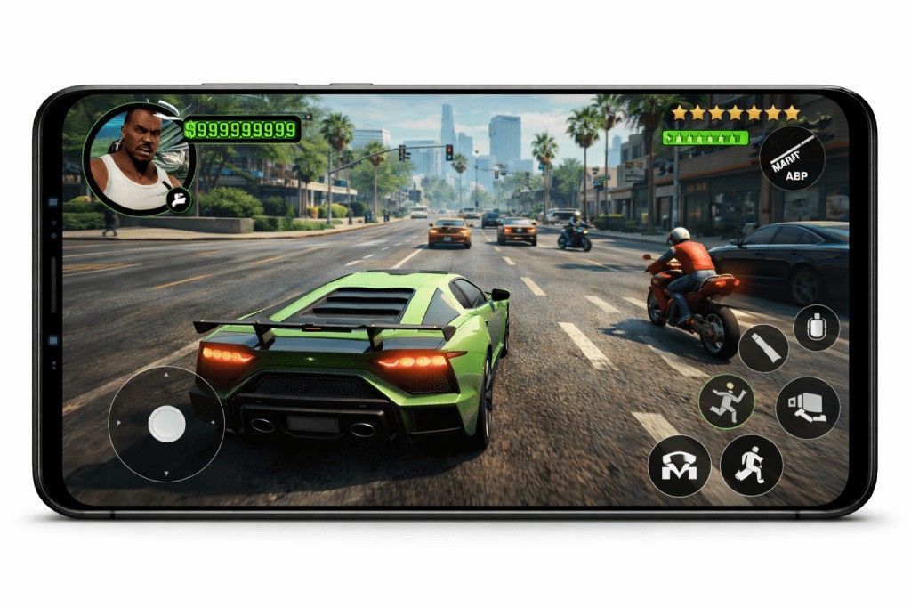 GTA San Andreas Android car mods with custom vehicles installed