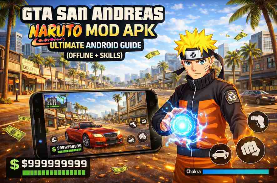 GTA San Andreas Naruto Mod APK